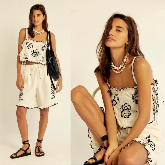 Free People Other - Free People Marin ivory Set $198 NWT